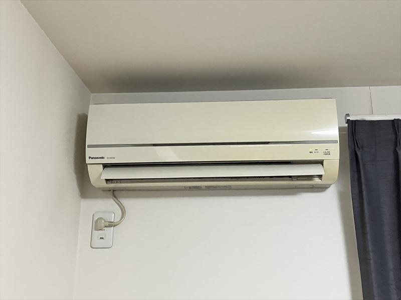 隠蔽配管 エアコン交換工事_施工事例1