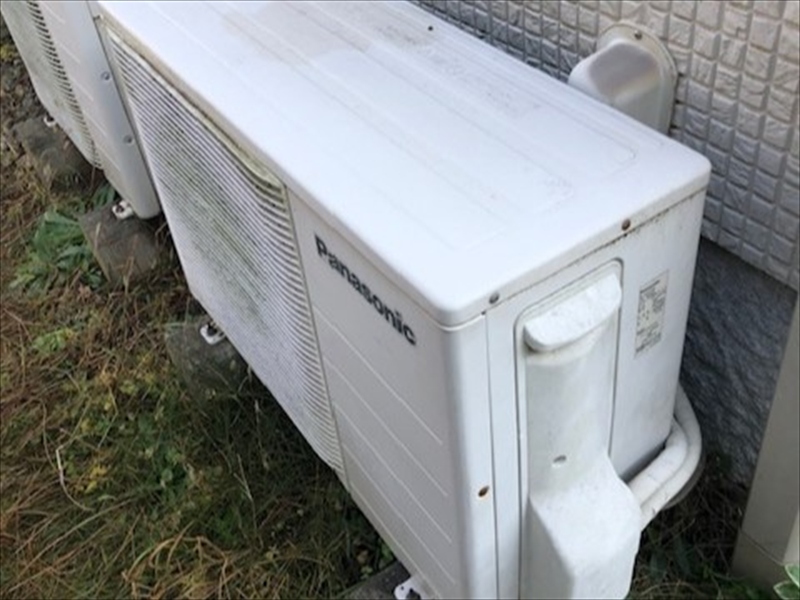 隠蔽配管 エアコン交換工事_施工事例2