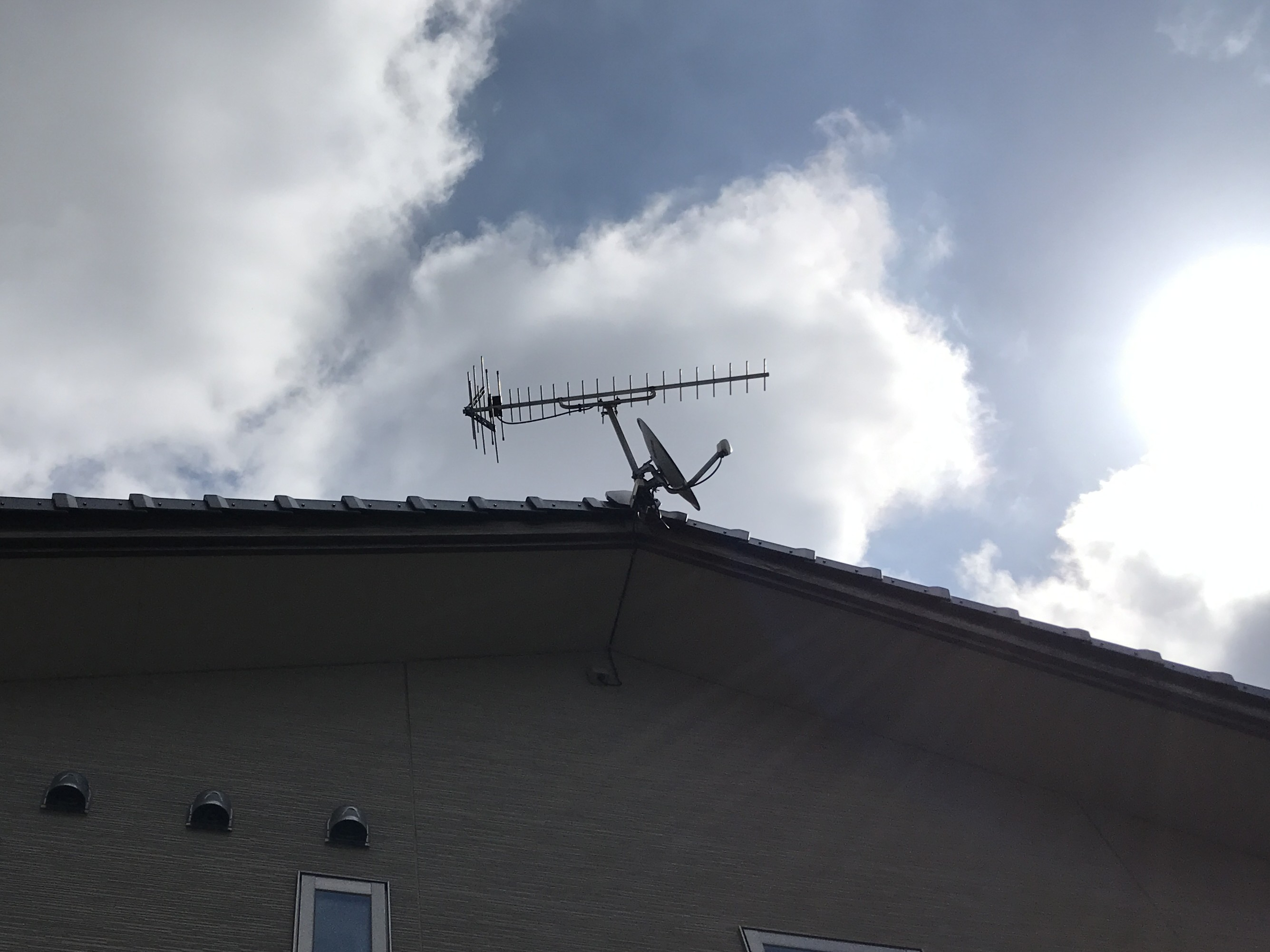 BSアンテナのみ撤去工事_施工後