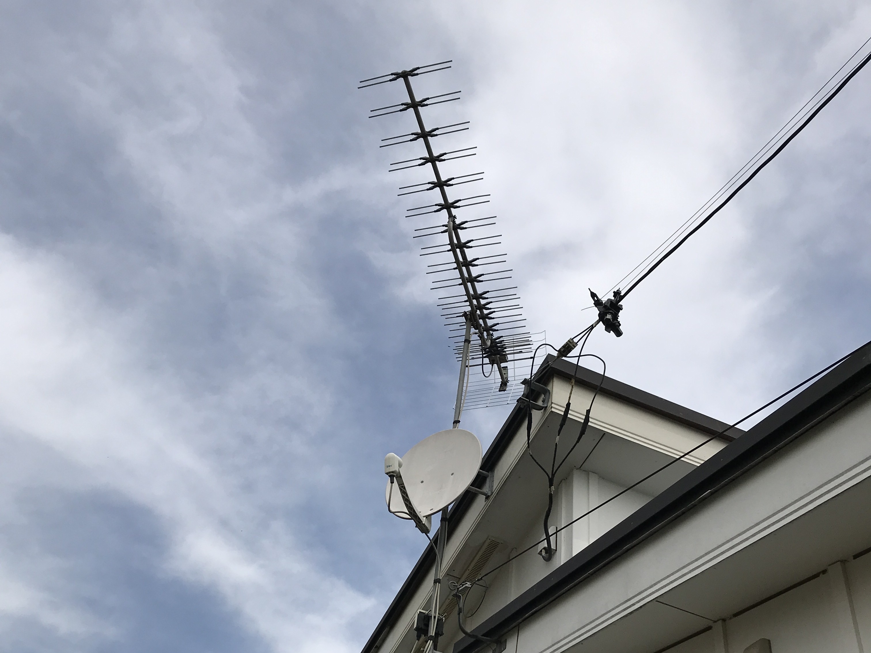 アンテナ撤去工事 施工前
