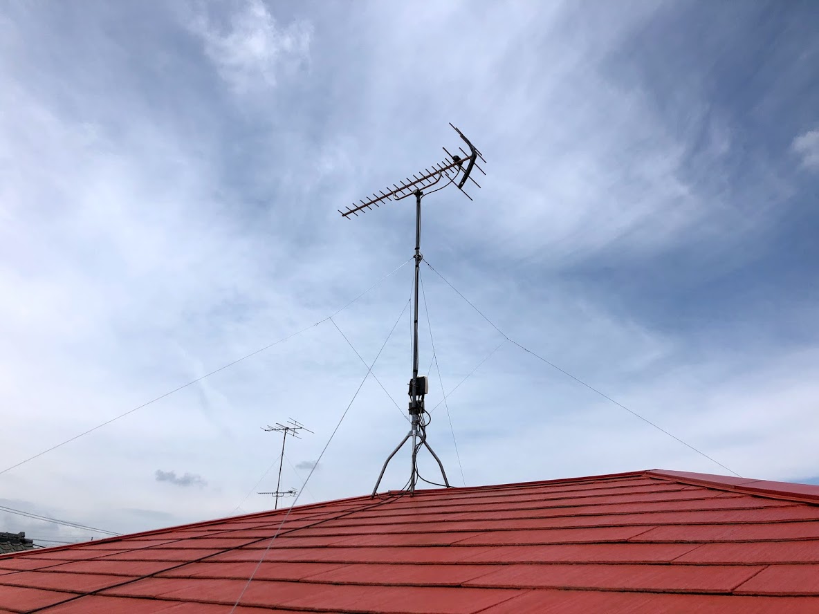 アンテナの撤去工事_施工前