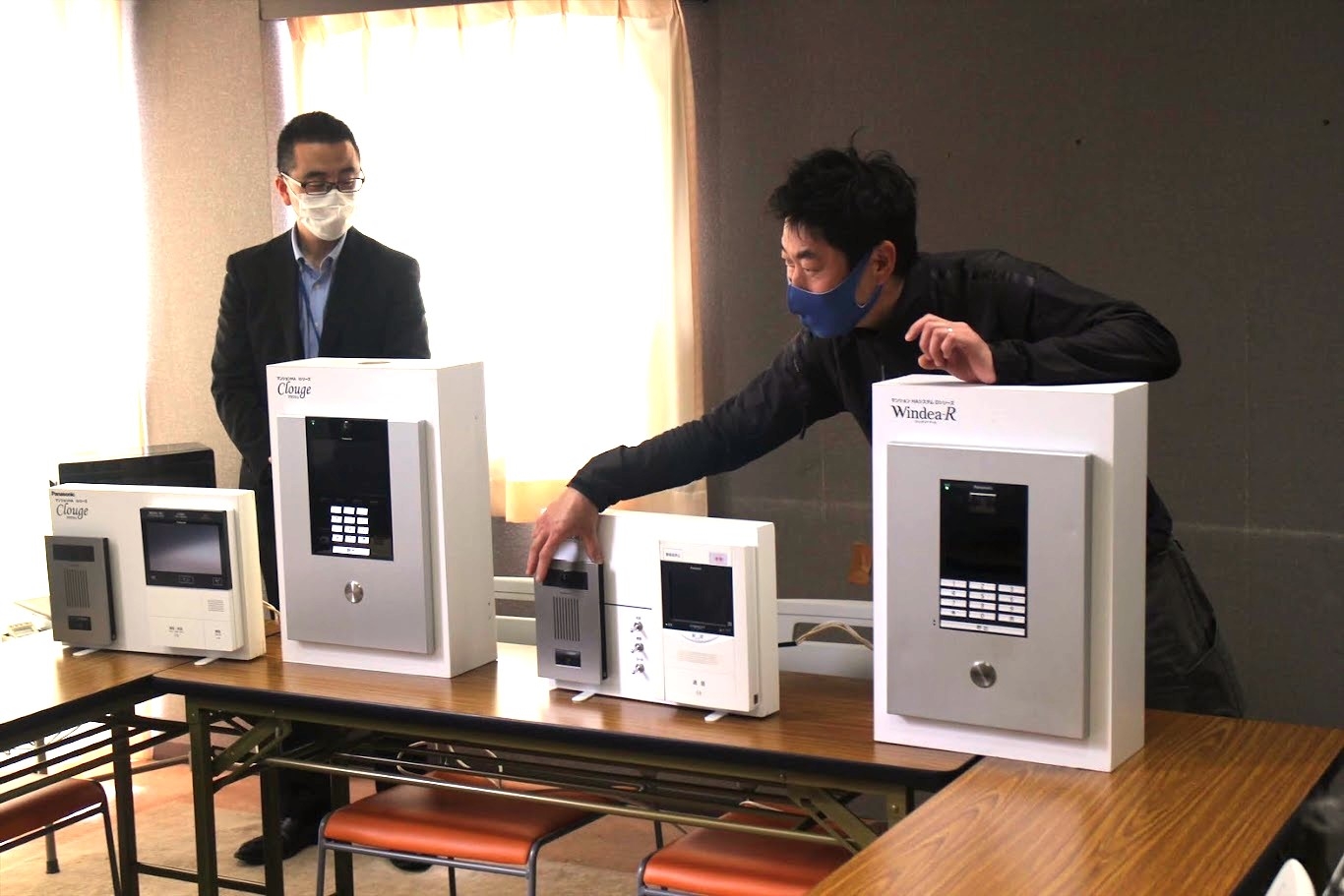 機器比較説明会の様子①