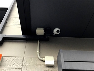 防犯カメラ設置工事 NSK製2