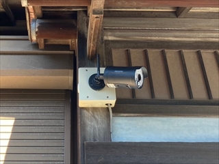 防犯カメラ設置工事 増渕電気4