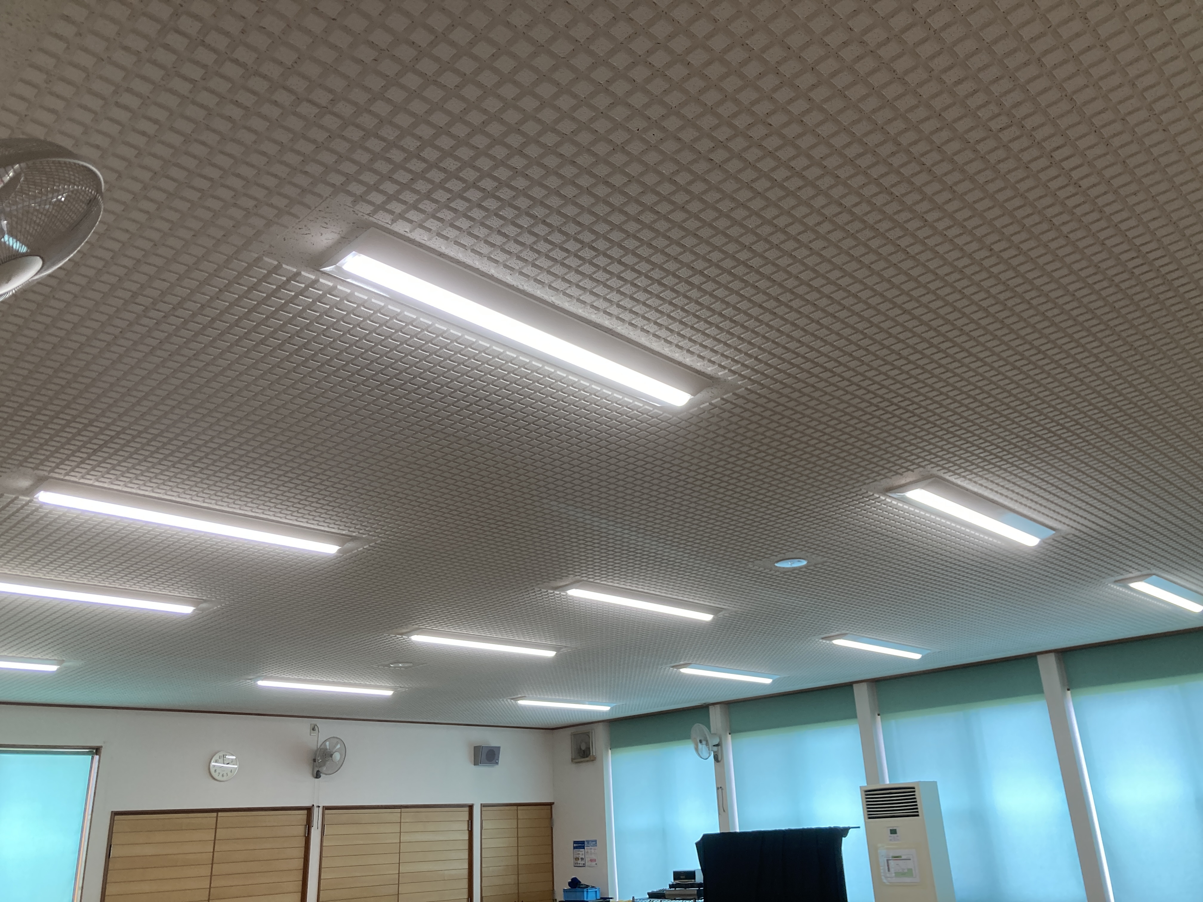 自治会管理施設 LED照明工事_施工前