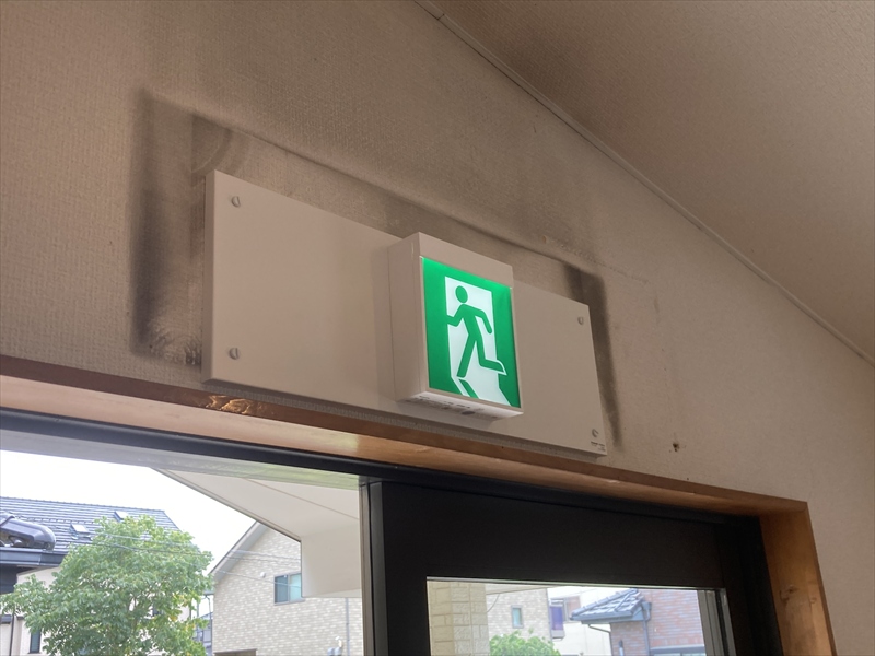 自治会管理施設 LED照明工事_施工前