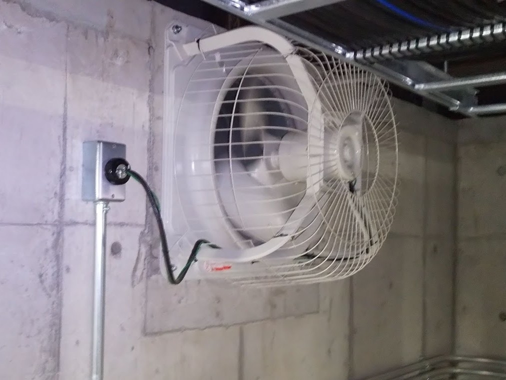 動力設備用　電源敷設工事1