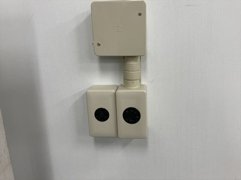 動力ブレーカー・コンセント設置工事_施工後