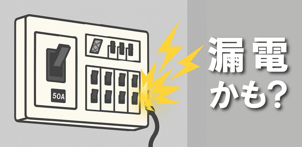 漏電かも？のページへリンク