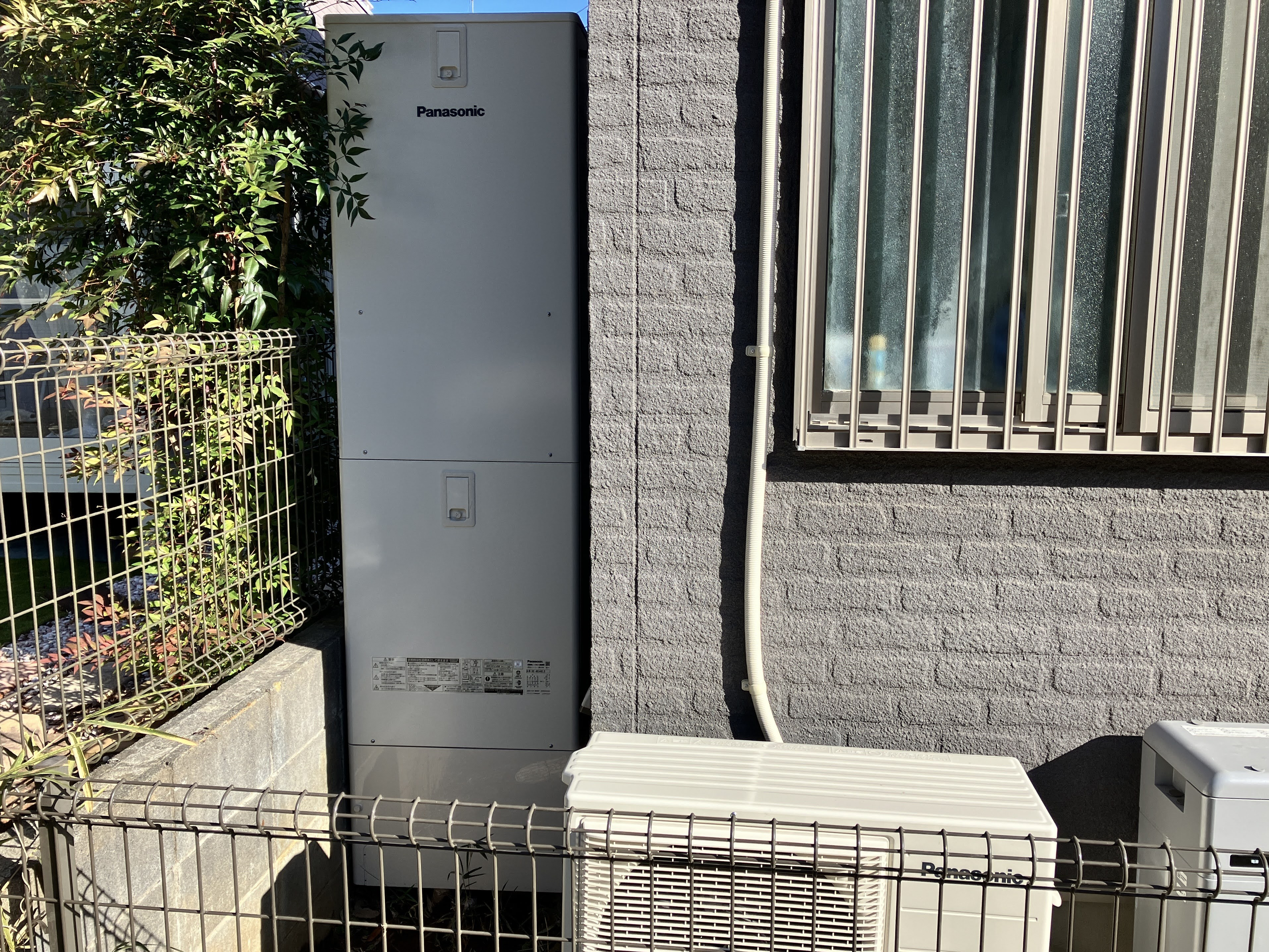 薄型エコキュートから薄型エコキュートへの交換工事_施工後