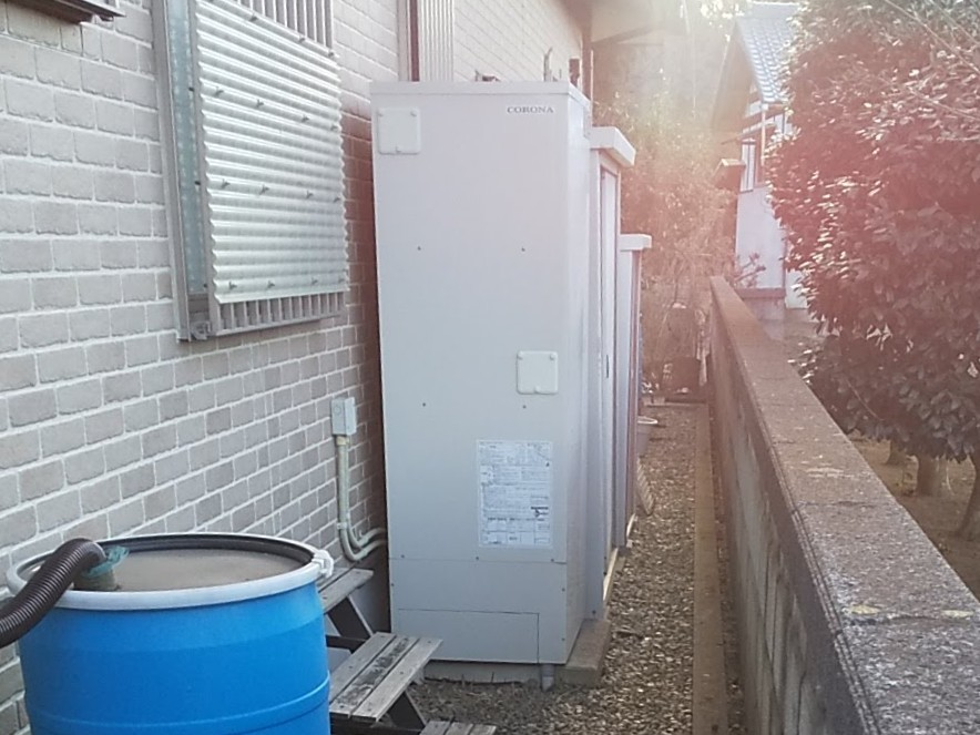 電気温水器から角型エコキュートへの交換工事_施工前