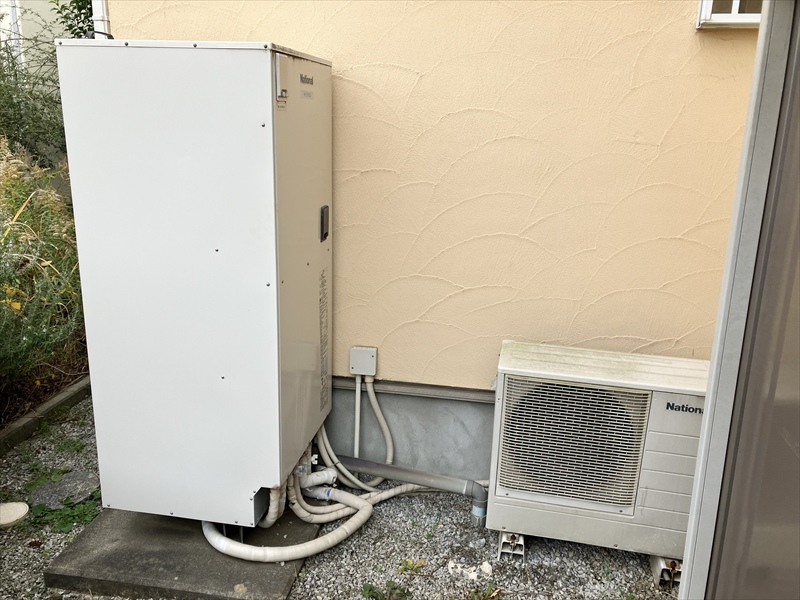 エコキュート交換工事 施工前