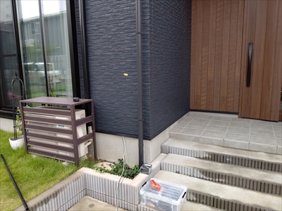 EV充電設備設置工事 施工前