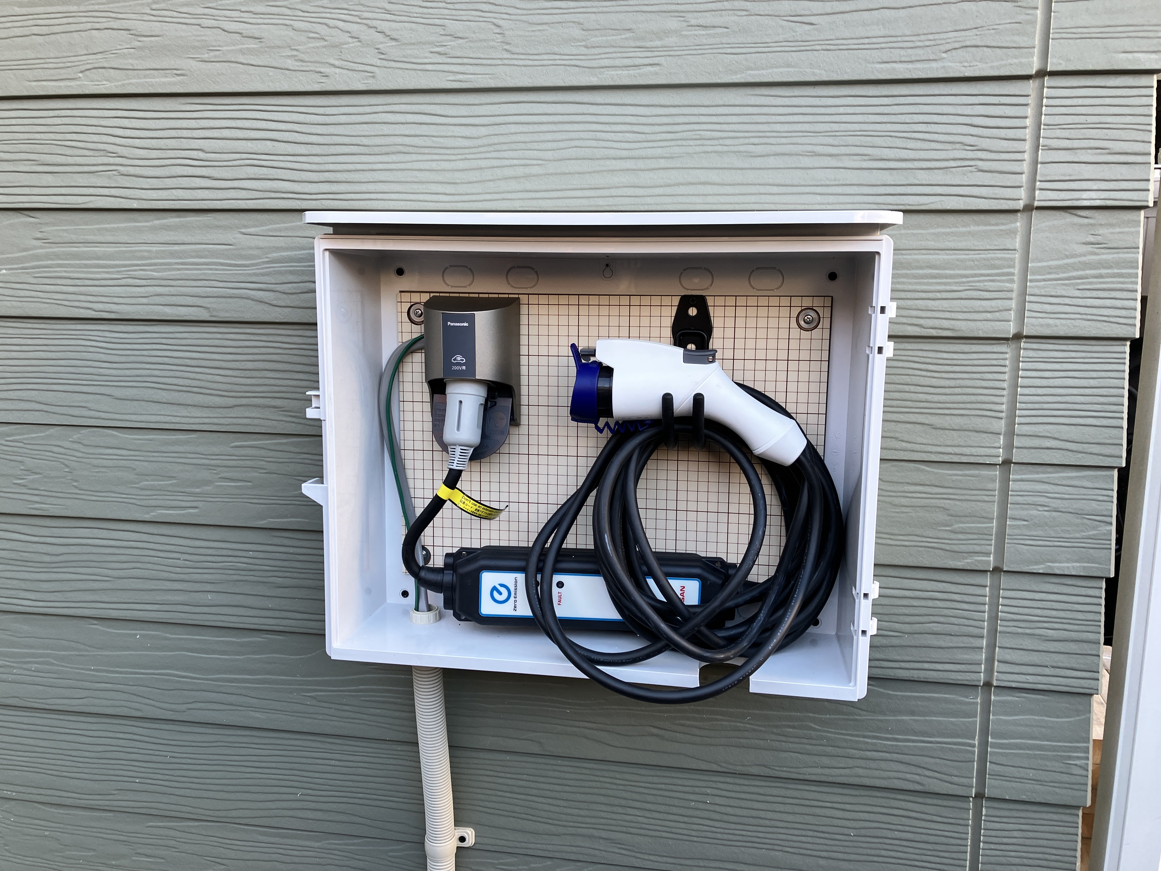 EVコンセント設置工事_施工事例3