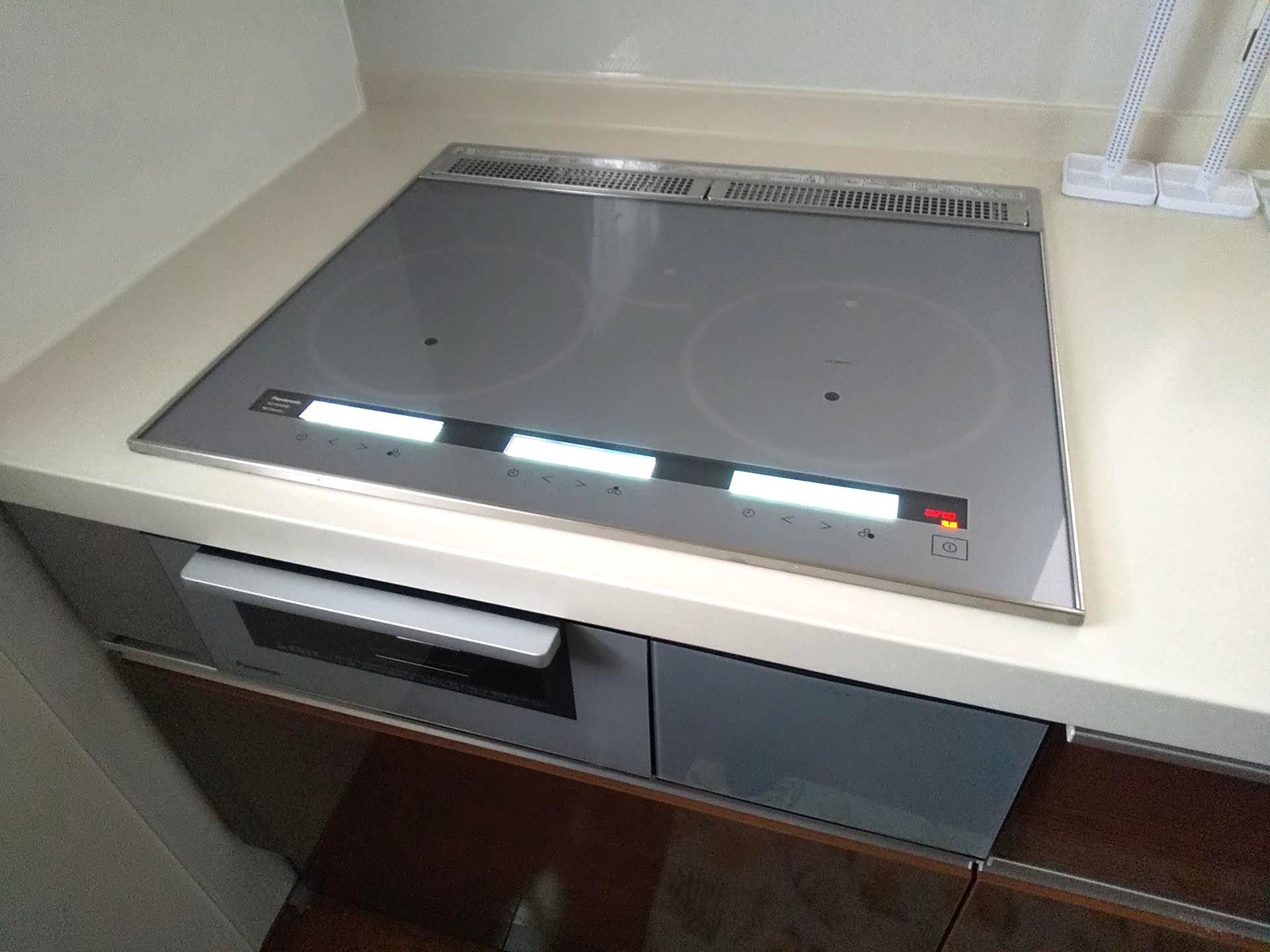 ガスコンロからIHコンロへの交換工事_施工後