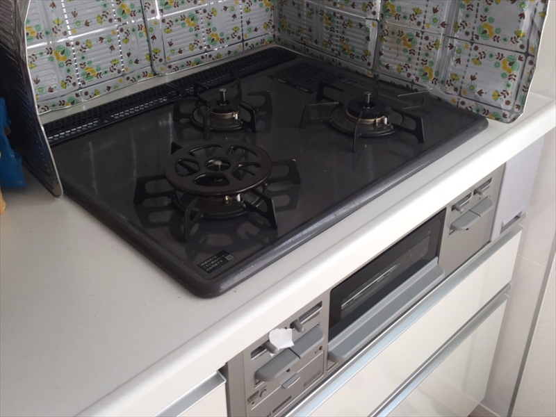 ガスからIH施工前