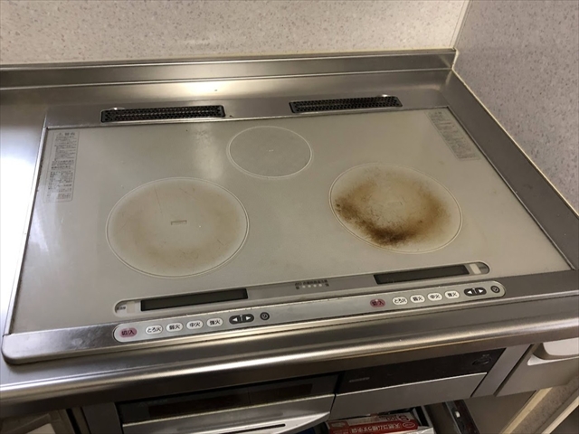IHコンロ交換工事 施工前