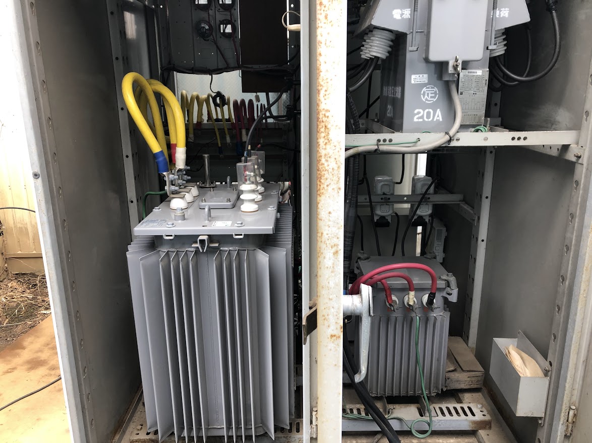 高圧受電設備改修工事_施工前