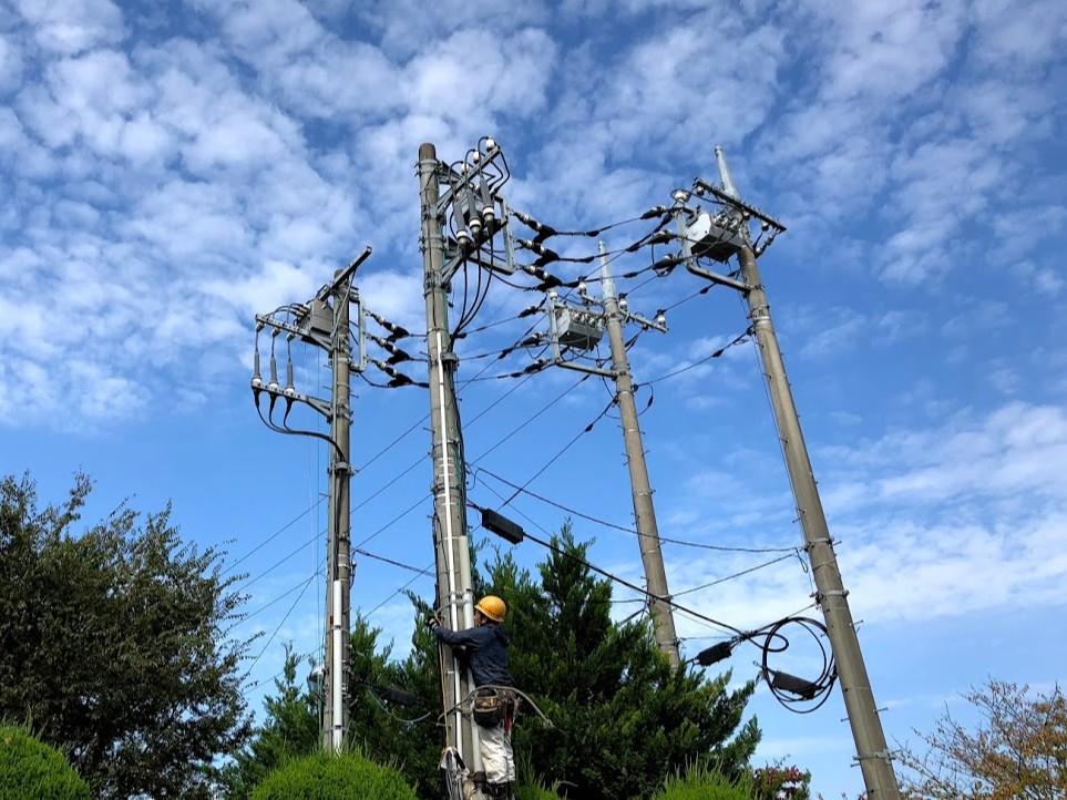 高圧ケーブル改修工事_施工前