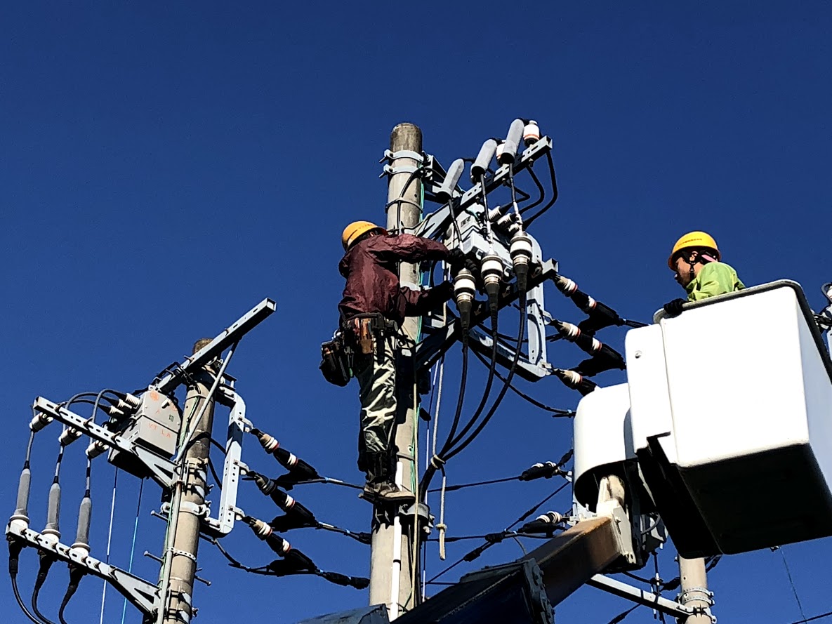 高圧ケーブル改修工事_施工前