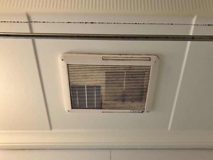 浴室換気乾燥機交換工事_施工事例1