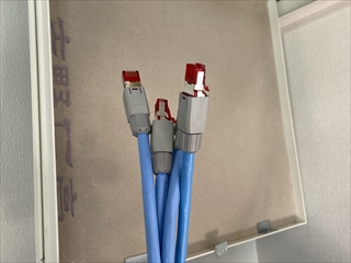 LAN配線敷設工事 施工事例1