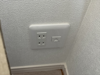 LAN配線敷設工事 施工事例1