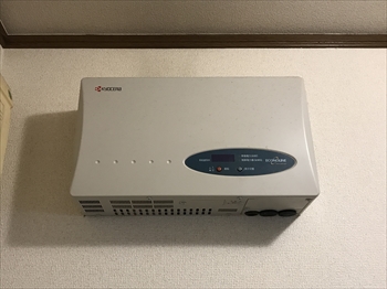 パワコン交換工事 施工前