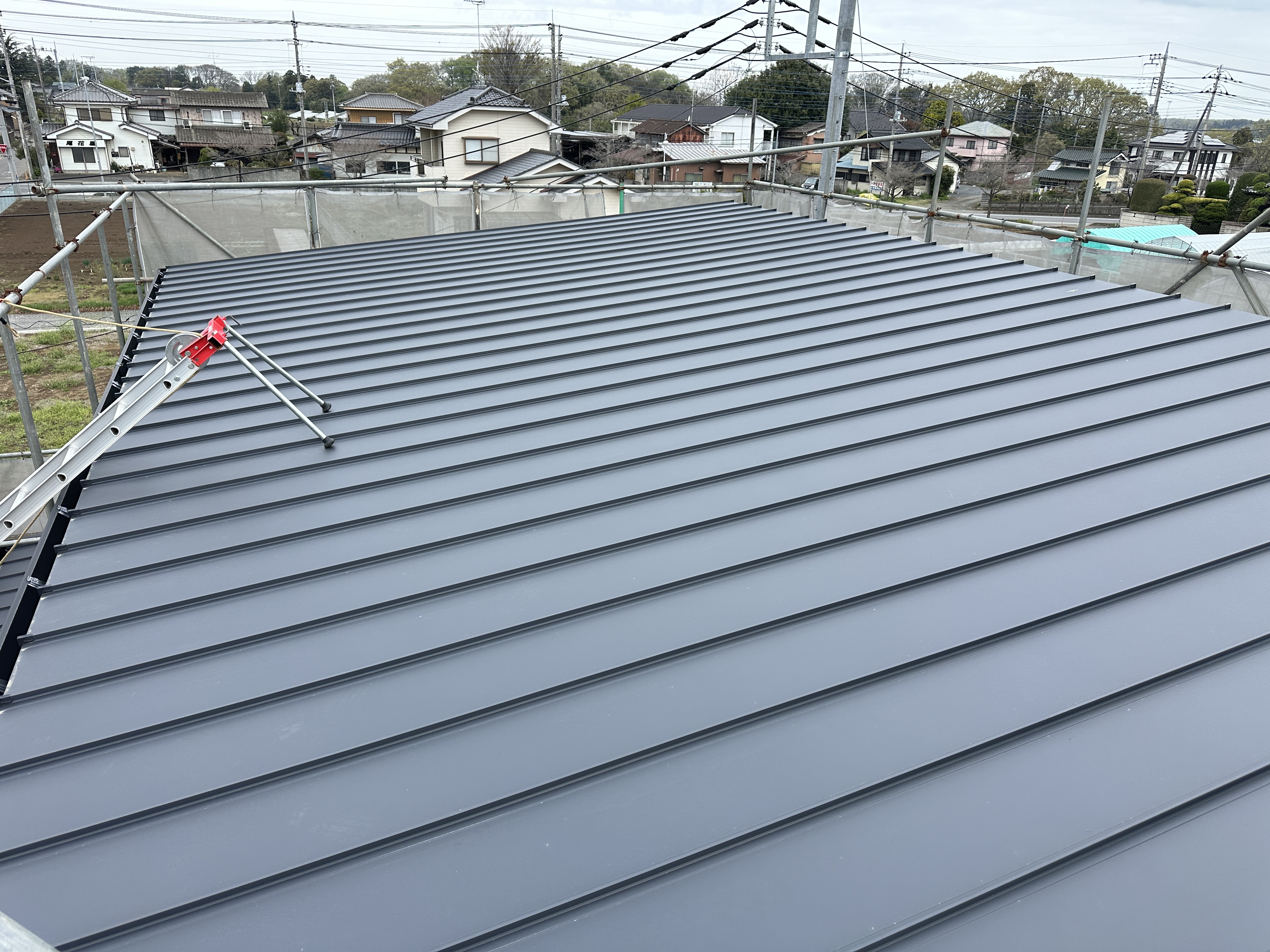 太陽光パネル設置工事_施工前