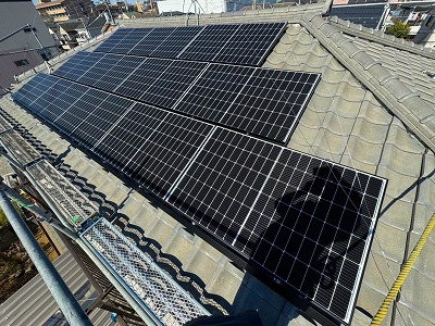 太陽光パネル設置工事_施工前