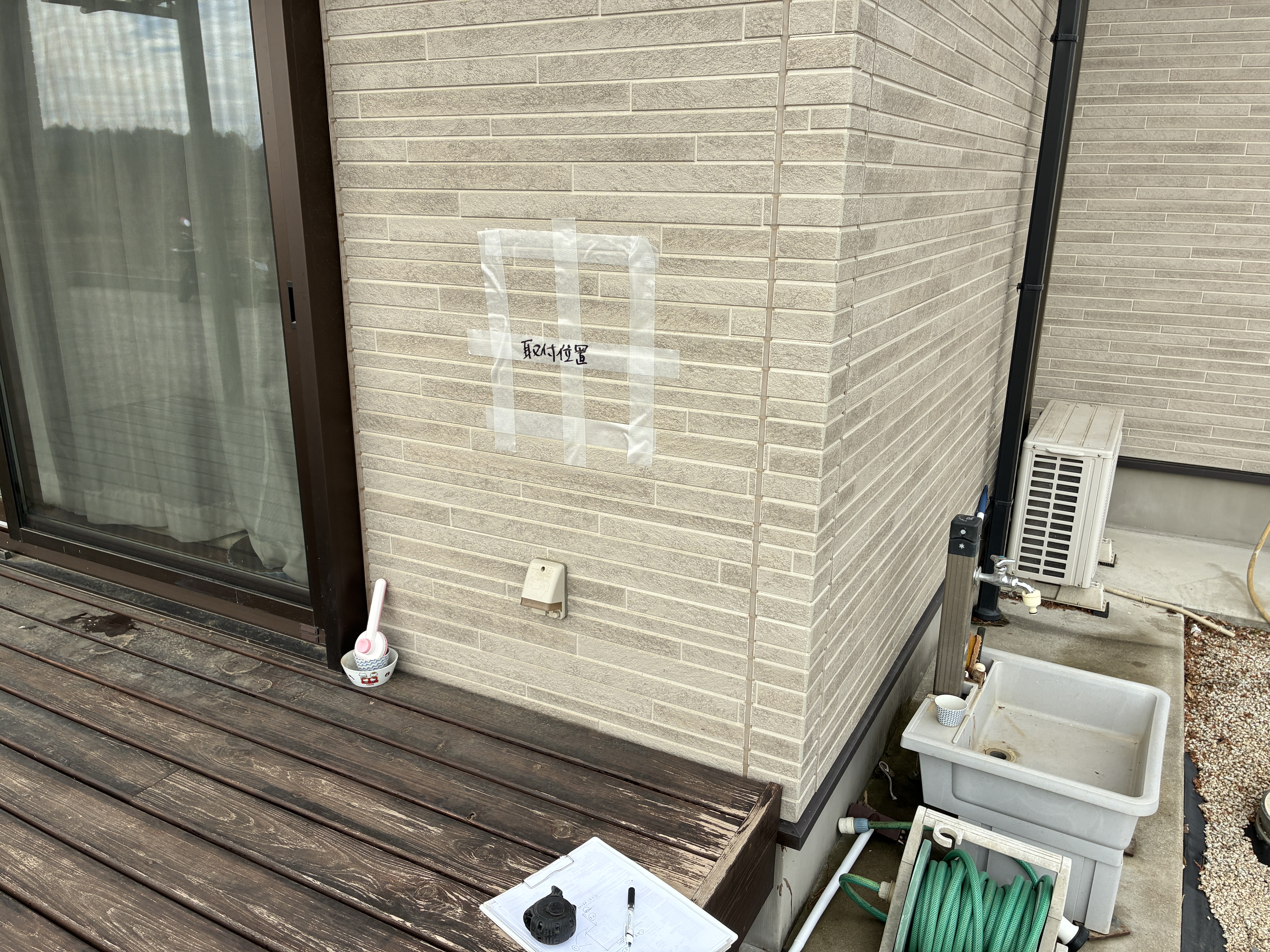 テスラウォールコネクター設置工事_施工前