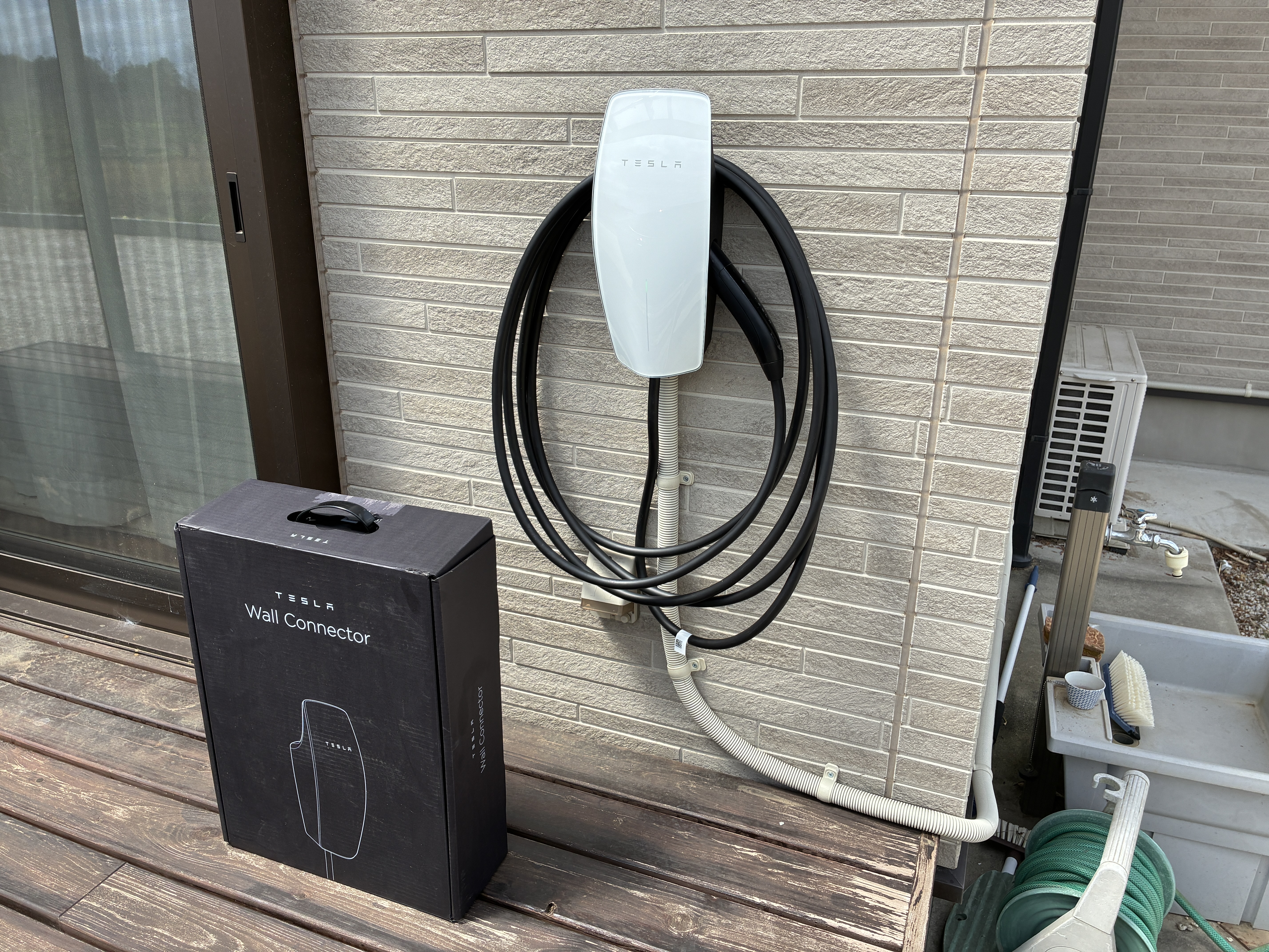 テスラウォールコネクター設置工事_施工前