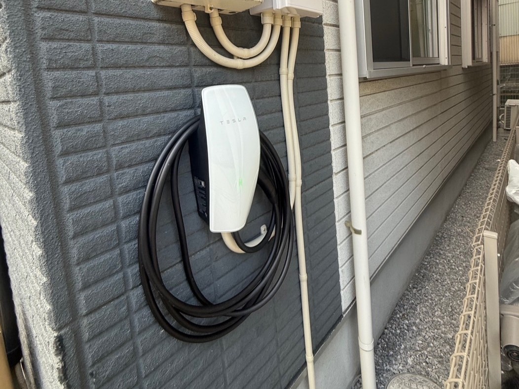 テスラウォールコネクター設置工事_施工前