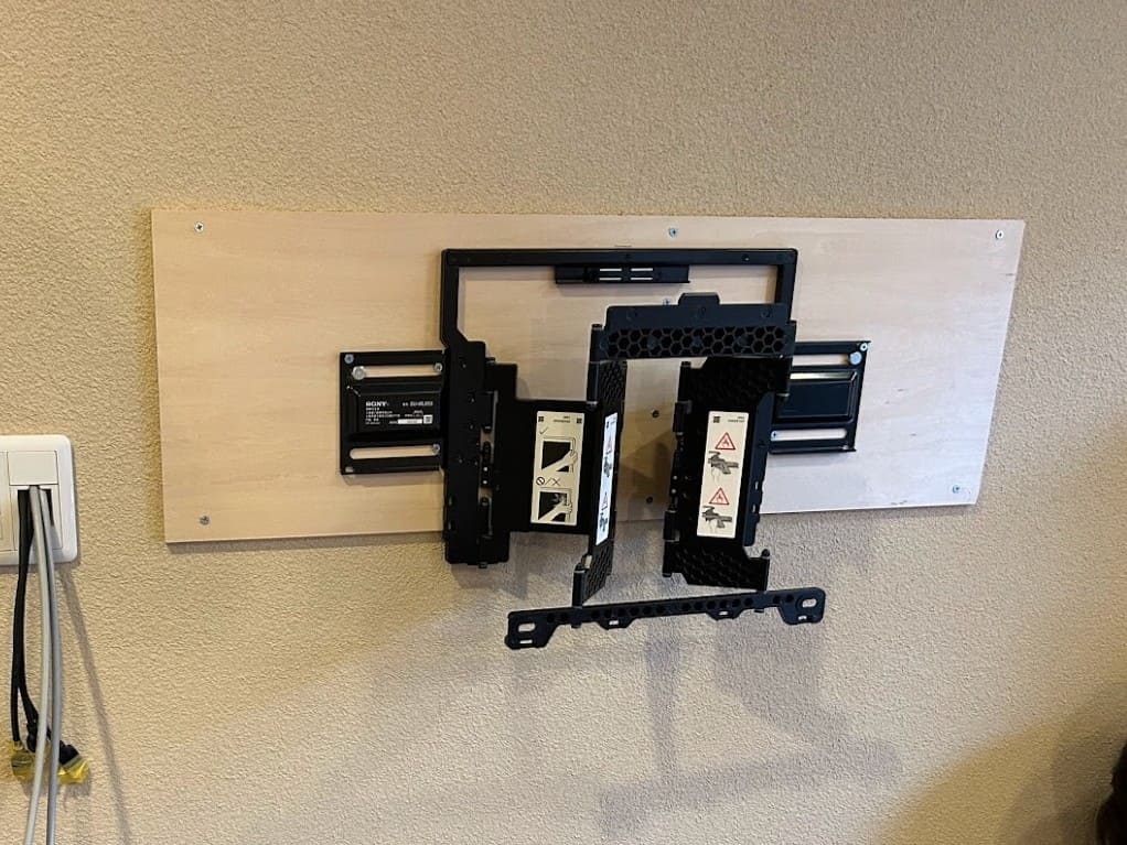 壁補強工事の例